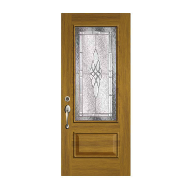 Antique Mahogany Door - EL2248