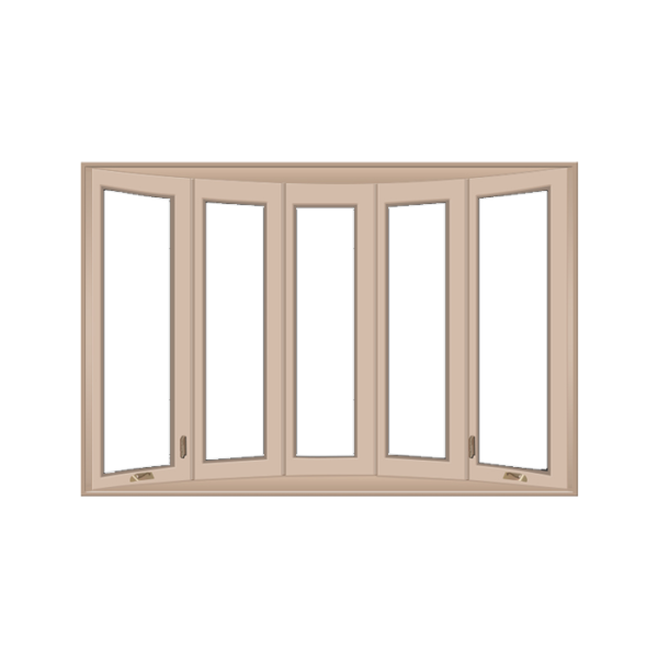 Bow Fiberglass Window