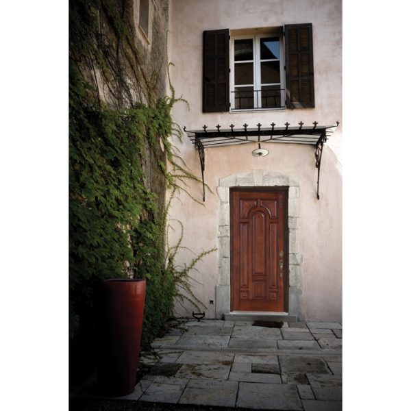 3-Panel Arch - Oak & Mahogany Grained - Image 2