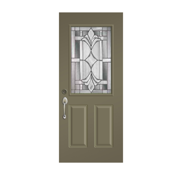 Olive Green Exterior Door - LA2236