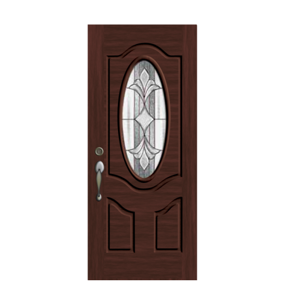 Dark Walnut Exterior Door - PT1640