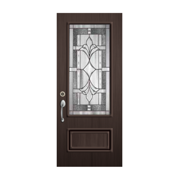 Commercial Brown Exterior Door - PT2248