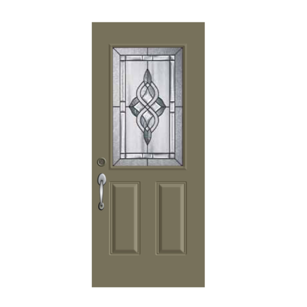 Olive Green Exterior Door - QU2236
