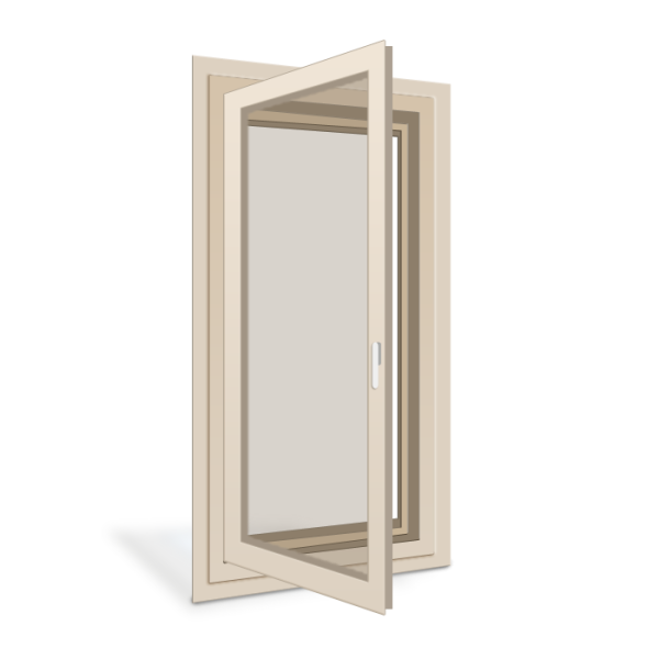 Tilt and Turn Fiberglass Window